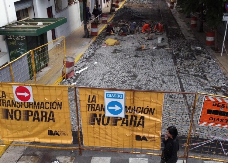 San Telmo. “Están destruyendo la morfología original de las calles”
