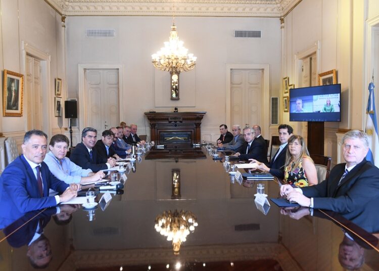 Alberto Fernández y gobernadores hicieron efectivo el pedido de juicio político a la Corte Suprema