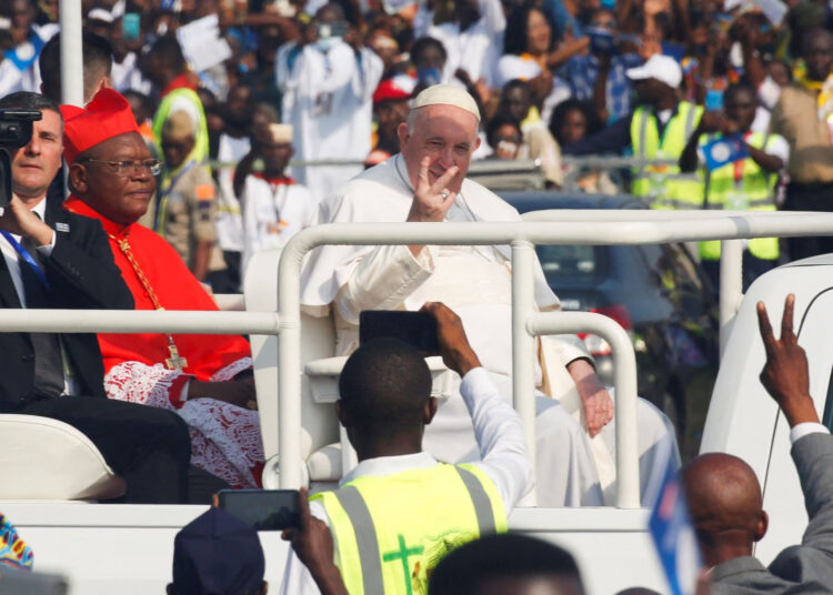 Papa Francisco. África no es una mina que explotar ni una tierra que saquear