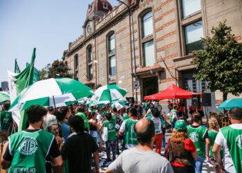 ATE Capital movilizó por salarios y condiciones dignas de trabajo