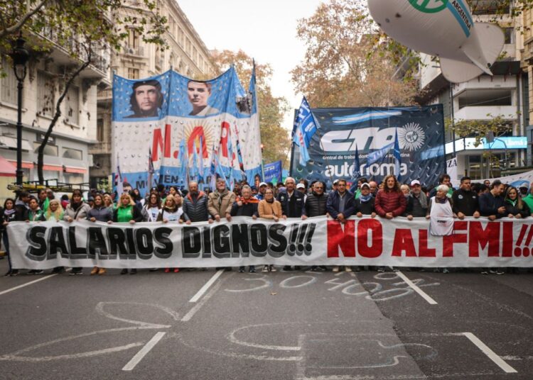 Paro nacional de CTA Autónoma para exigir aumentos salariales de emergencia