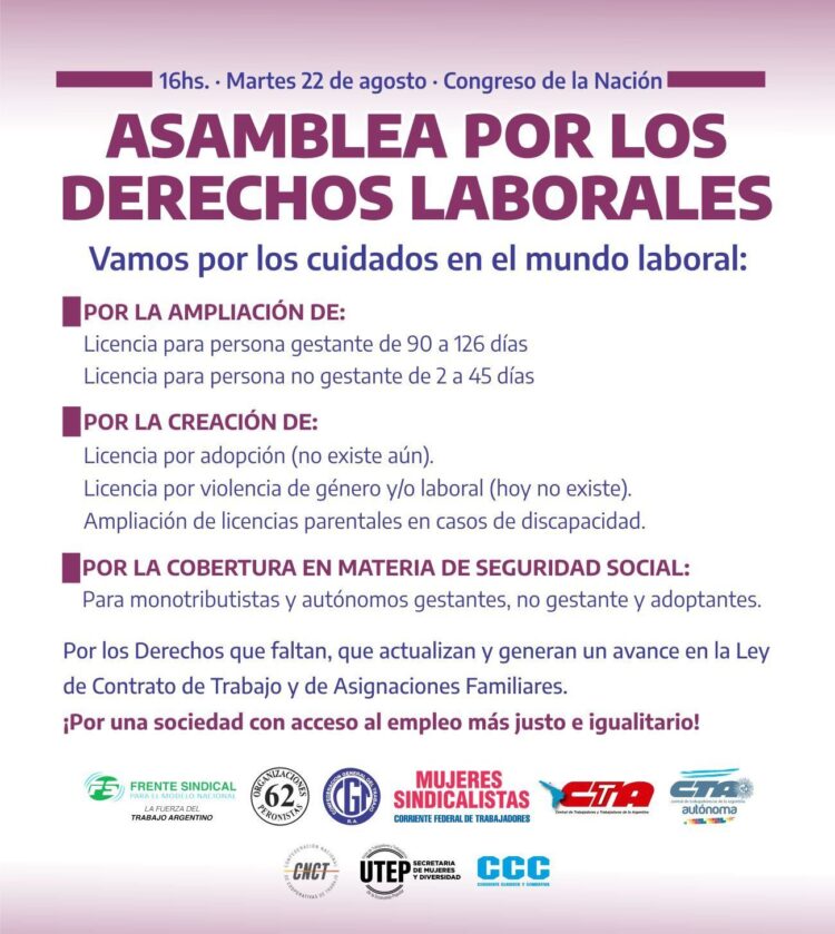 Obtuvo dictamen proyecto de ley para extender las licencias parentales ...