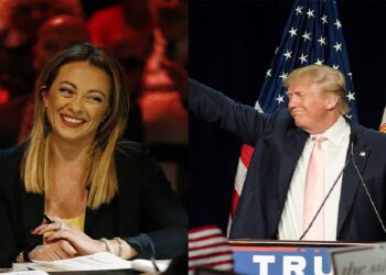 Trump y Meloni en la Argentina