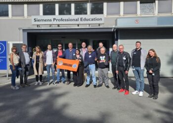 Ladrilleros participó de actividades junto a gremios de Alemania y España