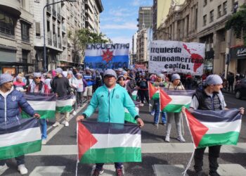 Organizaciones argentinas se solidarizaron con el pueblo palestino