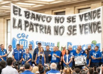 Banco Nación. La Bancaria rechaza su privatización, las medidas que se vienen