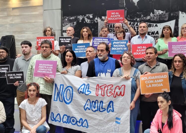 Conflicto educativo en La Rioja. “Hay una situación grave de ataque a nuestro salario y condiciones de trabajo”