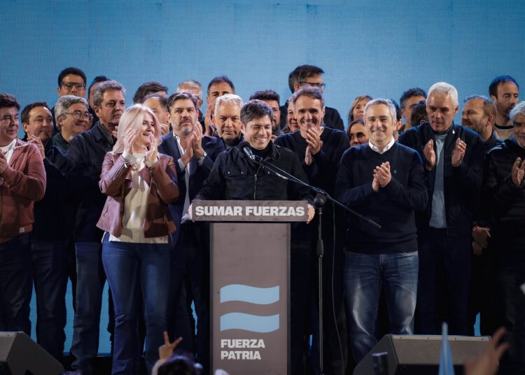 Paliza del peronismo a Milei en la provincia de Buenos Aires