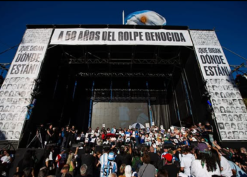 Una multitud movilizó por Memoria, Verdad y Justicia