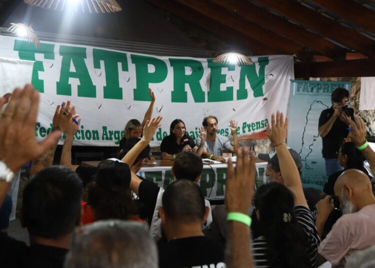 Carla Gaudensi fue reelegida al frente de la FATPREN