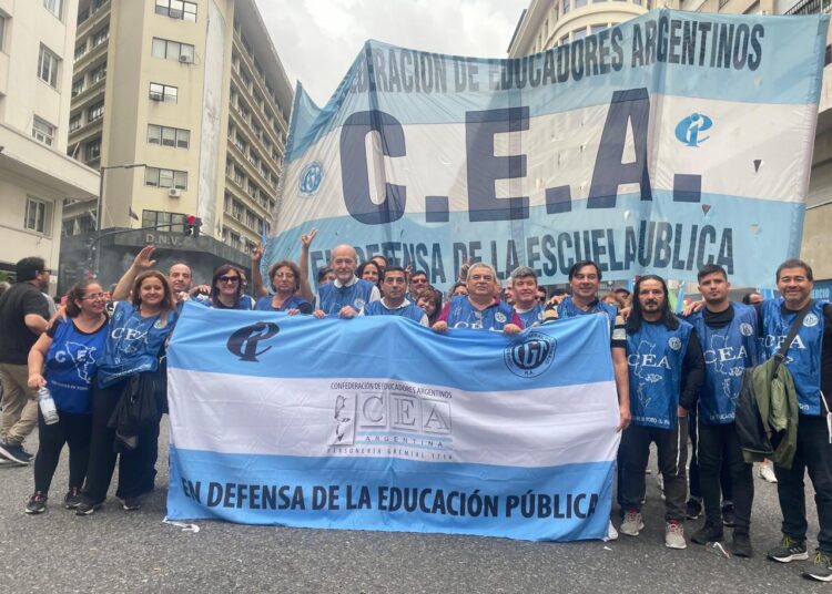 Desde la CEA reclamaron por el “incumplimiento de la Paritaria Nacional Docente” y preparan medidas a partir del lunes
