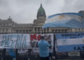 Gran manifestación popular contra la “Ley de la inviolabilidad de la propiedad privada” de Milei