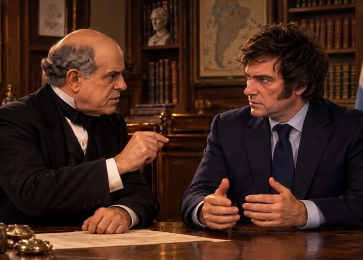 Sarmiento, Milei y los zonzos de la historia