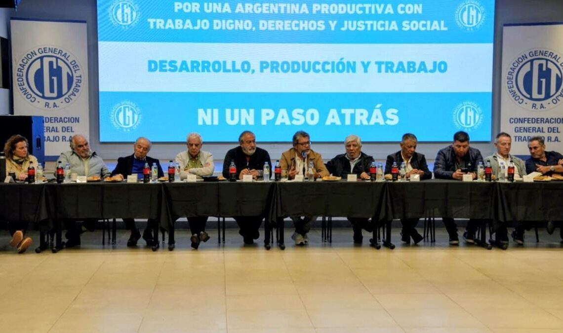 Se reune la Mesa Chica de la CGT ampliada, los temas en agenda